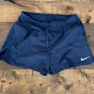 Navy Nike dry fit workout shorts